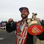 Kentwood High School alum Dallas Glenn. Image Courtesy of NHRA.