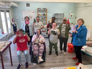 Day trips are just one of the many fun activities offered by the Federal Way Community Center inclusive recreation program, like this recent sewing class activity. When it comes to programs like Safe Return and other proactive programs, Inclusion Coordinator Sabrina Bates says the more we practice inclusion, the stronger and safer our whole community becomes. Photo courtesy of the city of Federal Way.