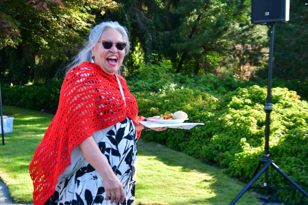 Katherine Festa at the FUSION gala in Federal Way.