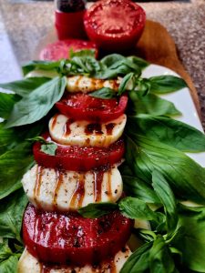 Caprese salad. Photo by Vickie Chynoweth