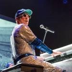 Sequins, feathers and powerhouse piano – audiences rocket into Eltons unforgettable universe. Photos courtesy of Moon Coin Productions Inc.