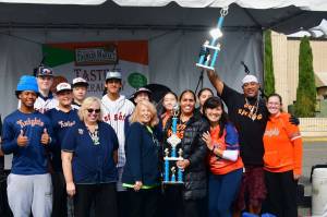 The 2024 restaurant and nonprofit winners of the Taste of Federal Way celebrate their accomplishment. Photos by Bruce Honda.