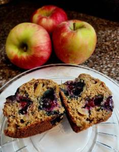 Photo by Vickie Chynoweth
Apple blueberry muffins.