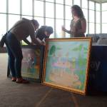 Artists check in their art at the Federal Way Performing Arts and Event Center for Arts Alive. Photos by Keelin Everly-Lang / the Mirror