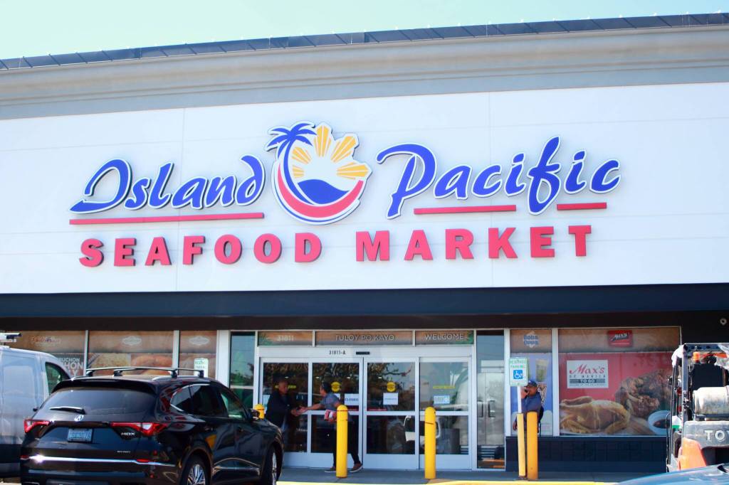 Island Pacific Seafood Market is opening any day now in Federal Way and will become the first location of the Filipino grocery store in Washington state. Photos by Keelin Everly-Lang / the Mirror