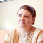 Ganna Stogniy and her family face an uncertain future like many other Ukrainian refugees. Photo by Keelin Everly-Lang / the Mirror