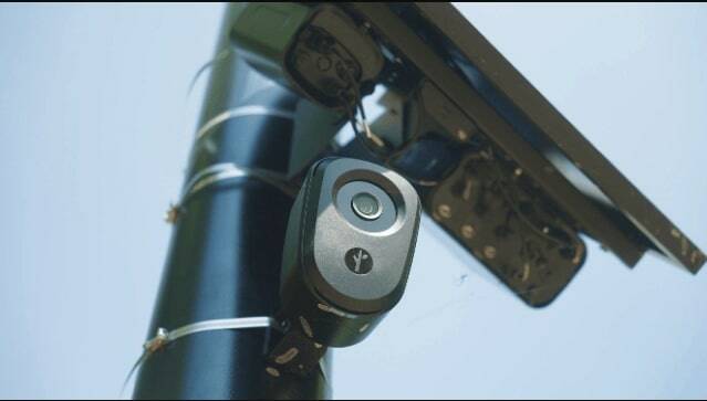 Example of a Flock Safety camera. Photo courtesy of Flock Safety