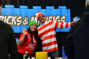 Matt and Charity Morningstar, owners of Bricks and Minifigs Federal Way at the annual Federal Way Community Center Trunk or Treat. Photo by Bruce Honda
