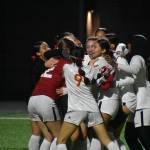 The Thomas Jefferson Raiders celebrate their win on penalties over Decatur. Ben Ray / The Mirror