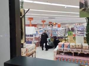 A Citizen App video screenshot of the TESO Life arrest. Screenshot