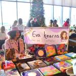 This years annual Holiday Festival at the Federal Way Performing Arts and Event Center featured a kids market, where young people in the community shared and sold their creations, like this local author and illustrator. Photos by Bruce Honda.