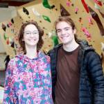 Kristen Clark and Victor Avelar are avid rock climbers and when looking to move to the Tacoma/Auburn/Federal Way area, chose Federal Way because of access to Climb NORA. Photo by Keelin Everly-Lang / the Mirror