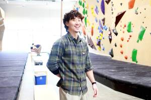 Founder Seung Park graduated from Todd Beamer High School and chose to open Climb NORA in Federal Way to share the sport and community he loves with the city he grew up in. Photo by Keelin Everly-Lang / the Mirror.