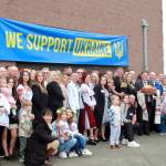 The first event of the Federal Way based Ukrainian community organization brought people together to celebrate community and culture. The community celebrated a grand opening on March 30 with food, music, speeches and more. Photo by Keelin Everly-Lang / the Mirror