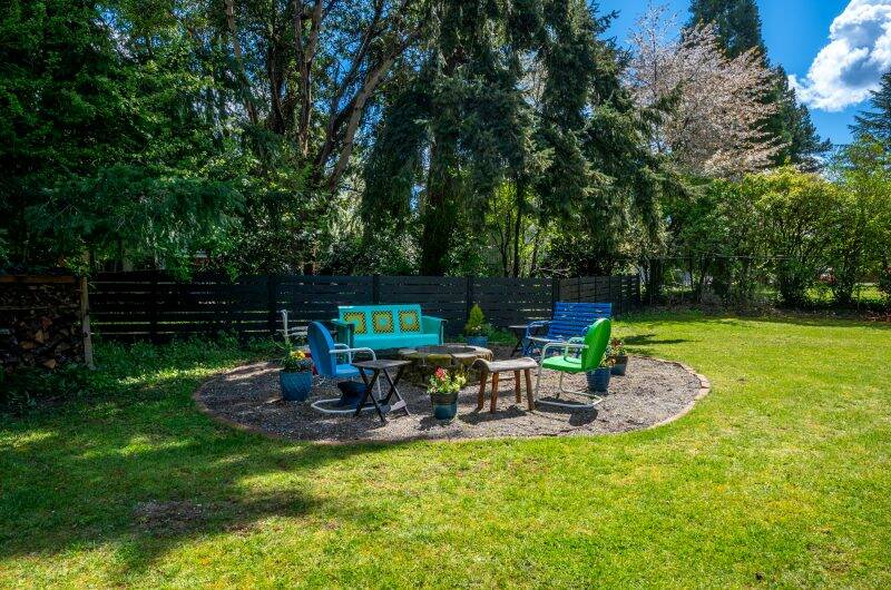 Several fire pits draw guests to the property together. Owner Joanna Hall is always happy to help guests learn how to start a campfire if they are unsure how to. Courtesy photo.