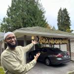 Hussein Ugas celebrates the opening of Salaam House in November 2024. Courtesy photo.