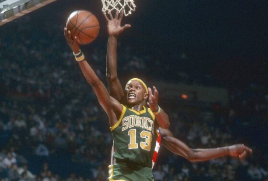 <p>Donald &ldquo;Slick&rdquo; Watts played five seasons in Seattle in the 1970s. (Courtesy of Everett Herald)</p>