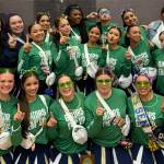 Decatur cheer after winning state. Photo provided by Kayla Watkins.