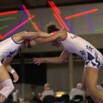 Marina Velasco-Bono wrestles in the finals inside the Tacoma Dome. Ben Ray / The Mirror