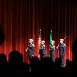 Students from the Todd Beamer AFJROTC present the colors at the annual State of the City address in Federal Way. Photo by Keelin Everly-Lang / the Mirror