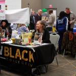 Vendors filled the Federal Way Performing Arts and Event Center at the annual State of the City address in Federal Way. Photo by Keelin Everly-Lang / the Mirror