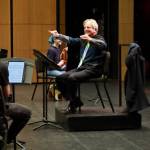 FW Symphony Director Adam Stern at a rehearsal for the upcoming performance. Photo by Keelin Everly-Lang / the Mirror