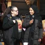 Women in recovery celebrate each other at the House of Du'a opening event. Photo by Keelin Everly-Lang / the Mirror