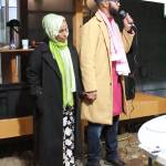 Hussein Ugas and his aunt, who is also the director of Living Well Kent. Photo by Keelin Everly-Lang / the Mirror