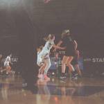 Auburn girls play against Sumner in the state tournament. Ben Ray / Sound Publishing