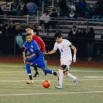 Auburn Mountainviews Ben Yitbarek chases down Federal Ways Josh Ruiz-Perez. Photo provided by VonRico ONeal @Ricosuavejr