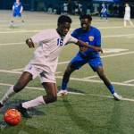 Jonelson Petit-Frere controls the ball for Federal Way. Photo provided by VonRico ONeal @Ricosuavejr