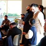 Board members stand near the front of the fundraiser luncheon on Jan. 17. Photo by Keelin Everly-Lang / the Mirror