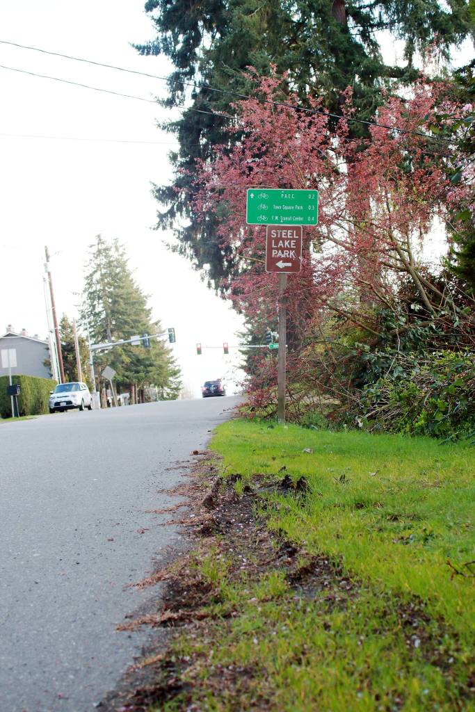 This area of 20th Avenue South will be part of a citywide Greenway infrastructure, connecting bike lanes and walking areas throughout the city. Photo by Keelin Everly-Lang / the Mirror