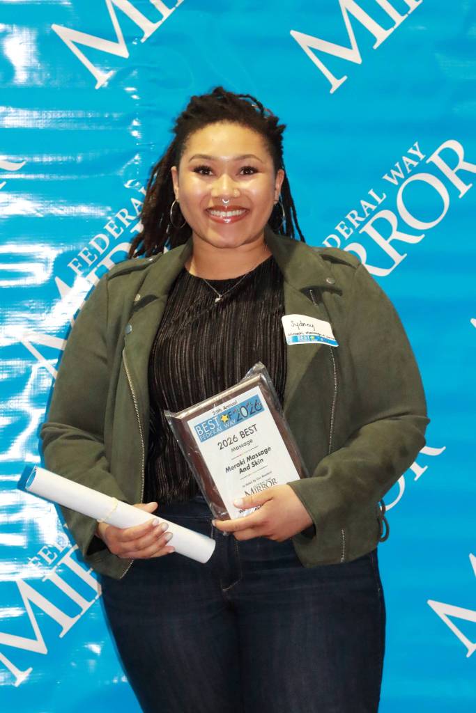 Photo by Keelin Everly-Lang / the Mirror
Meraki Massage and Skin was awarded best massage business in Federal Way.