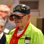 Lions Club member Bob Darrigan at the Rotary Clubs recent film screening event. Photo by Bruce Honda