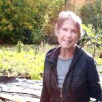 Longtime volunteer Martha Collins at the Federal Way Senior Center garden. Photo by Keelin Everly-Lang / the Mirror