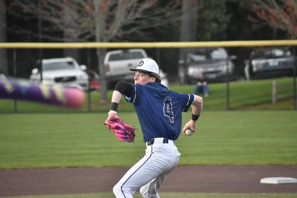 Tyler Buol pitched out of the bullpen for head coach Chris Fox. Ben Ray / The Mirror