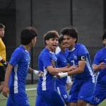 Federal Way celebrates their equalizing goal. Ben Ray / The Mirror
