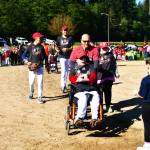 Photo by Bruce Honda
Players of all abilities participated in the Federal Way Little League annual Jamboree.