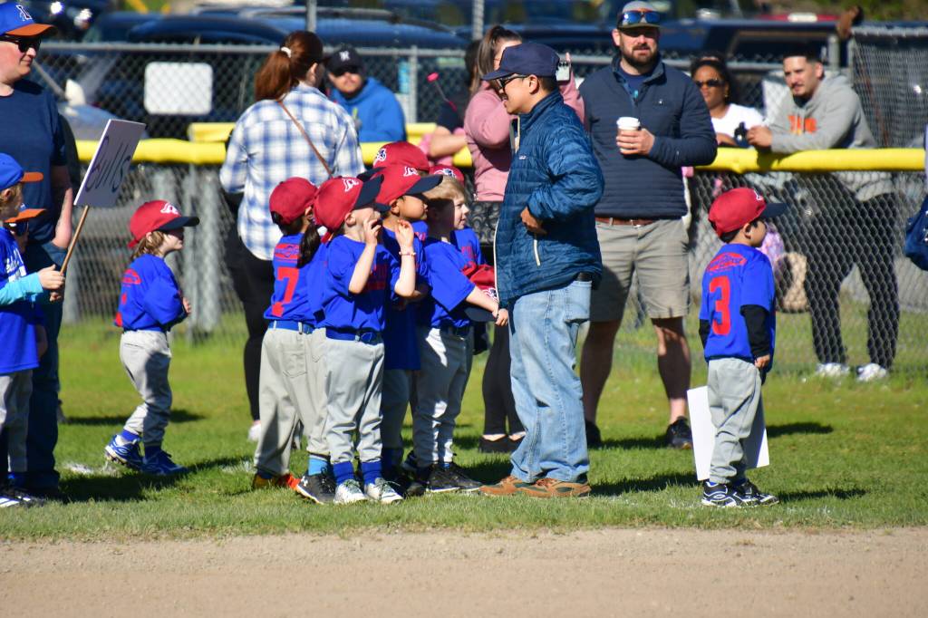 The Federal Way Little League Jamboree opened the 2026 season on April 25. Photo by Bruce Honda.