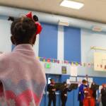 Elementary students and their families filled the gym at Nautilus Elementary Schools annual culture night on April 23.
