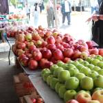 While it is still early in the season for a lot of produce vendors, opening day featured plenty of vibrant fruits and vegetables. Photo by Keelin Everly-Lang / the Mirror