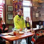 Erik Scott, president for the Federal Way Lions Club, at the May 19 luncheon and award announcement at Red Lobster in Federal Way.
