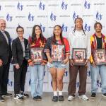 Thomas Jefferson finalists for the Federal Way Mirror athlete of the year. Photo provided by FWPS.