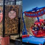 Carnival games and rides at the Kickin' It Federal Way festival will include activities for all ages including everything from axe throwing cages to the Reckless carnival ride (pictured). Courtesy photos.