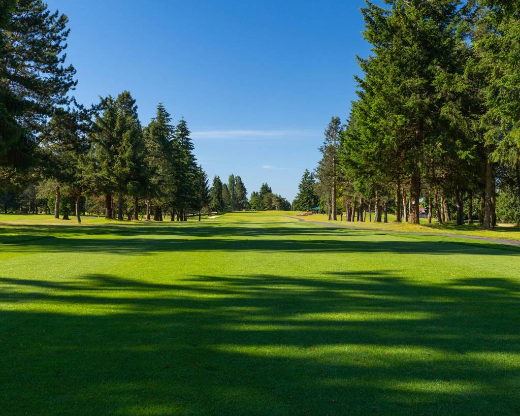 The view from the first tee box at Cedar Irons. Photo provided by Robby Mullikin.