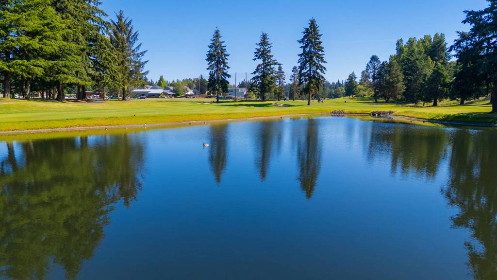 A view over the water at Cedar Irons. Photo provided by Robby Mullikin.