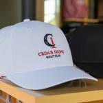 The new Cedar Irons logo on merchandise in the golf shop. Photo provided by Robby Mullikin.
