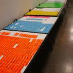 Photos by Keelin Everly-Lang / the Mirror (2023)
Drop in to play basketball once at the Sports Ministry and you have a place to belong forever. This table of nametags is one of the ways the program builds connection at their drop in basketball night at Northwest Church in Federal Way.