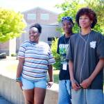 Mi'ona, Roland and Thomas visited the Washington State Capitol with Progress Pushers and learned about how to make their voice heard with local legislature. Photo by Keelin Everly-Lang / the Mirror.
